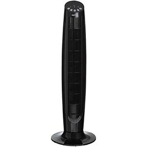 lot 35358 image: Amazon Basics Digital Oscillating 3 Speed Tower Fan with Remote
