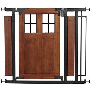 lot 35415 image: Evenflo Barn Door Walk-Thru Gate (Farmhouse Collection)