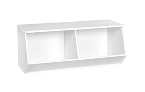 lot 35421 image: ClosetMaid 1621 KidSpace Angled Organizer, White