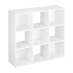 lot 35439 image: ClosetMaid 421 Cubeicals Organizer, 9-Cube, White