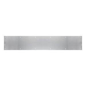 lot 35524 image: Tell Manufacturing DT100056 Kick Plate, Aluminum, 6 x 34