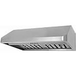 lot 35300 image: KOBE CHX2236SQB-1 Brillia 36-inch Under Cabinet Range Hood, 3-Speed, 680 CFM, LED Lights, Baffle Filters