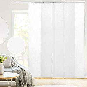 lot 35574 image: CHICOLOGY Sliding Door Blinds , Blinds for Sliding Glass Doors , Sliding Glass Door Blinds , Vertical Blinds for Patio Doors , Room Divider , Skyrise Grey (Light Filtering) W46-86 x H 0-96 inch