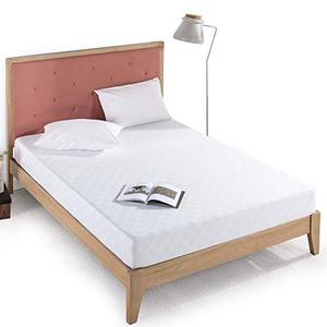 lot 35479 image: Zinus 8 Inch Gel-Infused Green Tea Memory Foam Mattress  Cooling Gel Foam  Pressure Relieving  CertiPUR-US Certified  Bed-in-a-Box, Full