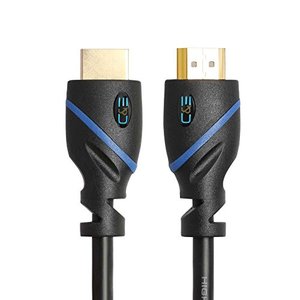 lot 35484 image: 9-25ft (7.6M) High Speed HDMI Cable Male to Male with Ethernet Black (25 Feet7.6 Meters) Supports 4K 30Hz, 3D, 1080p and Audio Return CNE68094