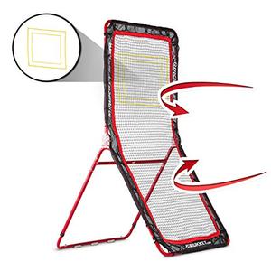 lot 35622 image: Rukket 4x7ft Lacrosse Rebounder Pitchback Training Screen  Practice Catching, Throwing, and Shooting