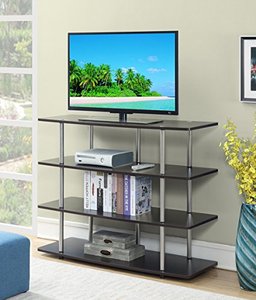 lot 35623 image: Convenience Concepts Designs2Go XL Highboy TV Stand, Espresso