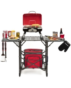 lot 35631 image: Cuisinart Take Along Grill Stand
