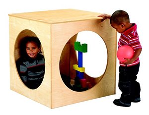lot 35634 image: Childcraft Cozy Cube, 30 x 30 x 30 Inches