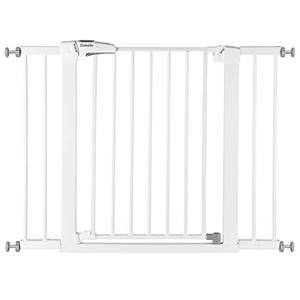 lot 35679 image: Babelio Baby Gate for Doorways and Stairs, 26-40 inches DogPuppy Gate, Easy Install, Pressure Mounted, No Drilling, fits for Narrow and Wide Doorways, Safety Gate wDoor for Child and Pets