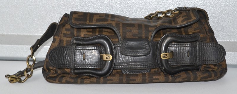 lot 1011 image: Fendi Bagette Handbag