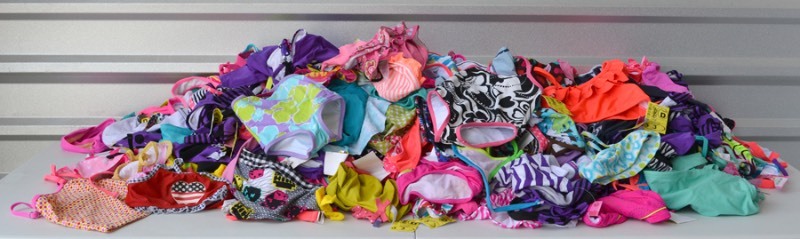 lot 1019 image: Girls Bikinis