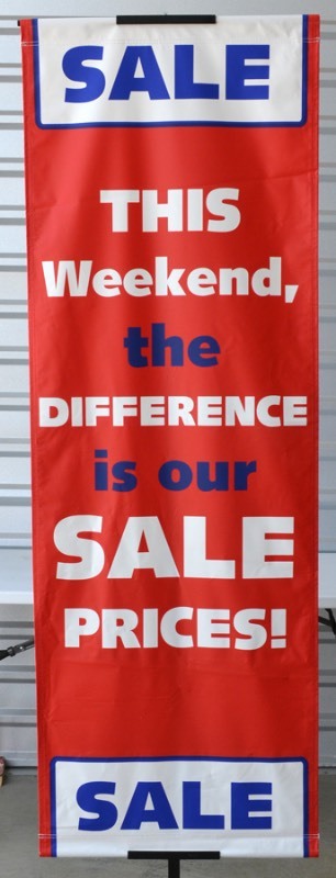 lot 1062 image: Outdoor Sale Sign Lot 4