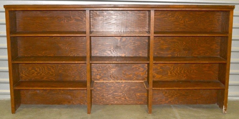 lot 1073 image: Wooden Shelving Unit
