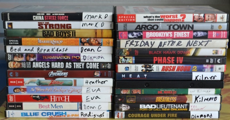 lot 1101 image: DVDs Lot 3