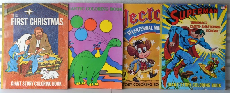 lot 1147 image: Giant Coloring Books
