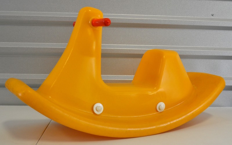 lot 1153 image: Little Tikes Yellow Rocker