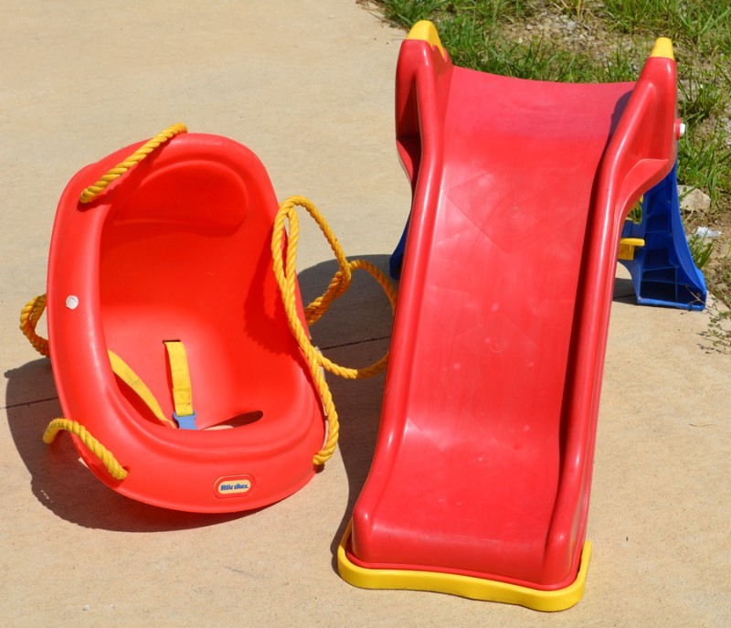lot 1157 image: Slide and Swing