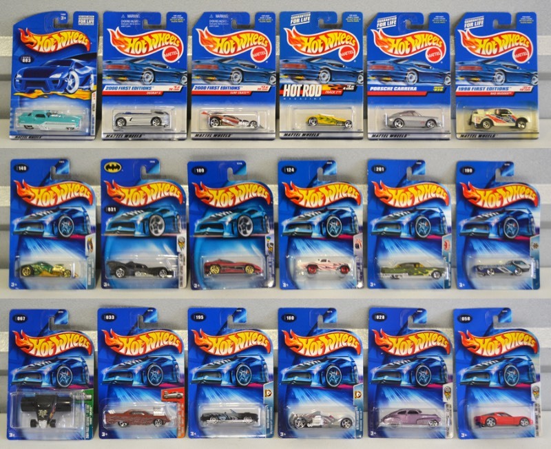 lot 2086 image: Hot Wheels Cars Lot P
