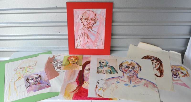 lot 5026 image: 14 Original Paintings