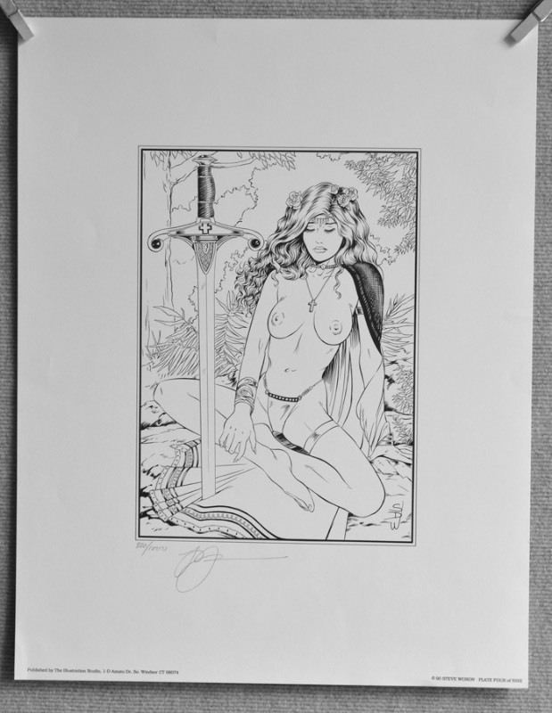 lot 5033 image: Nude - Steve Woron Artists proof