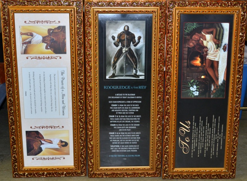lot 5036 image: 3 Framed Prints by Kevin WAK Williams