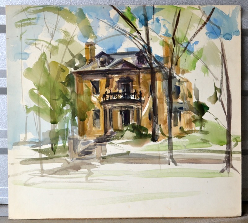 lot 5227 image: Watercolor painting