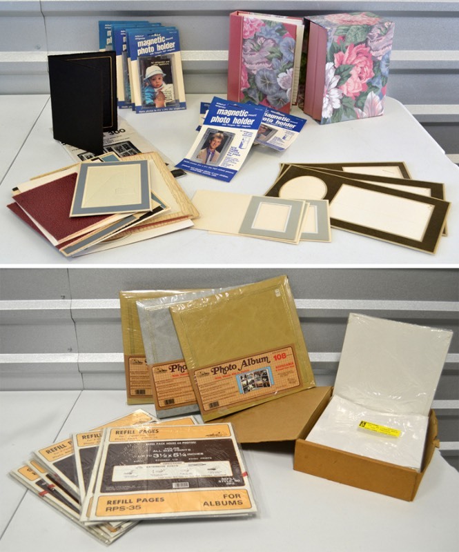 lot 6003 image: New Photo Albums, Replacement Pages, and Photo Holders