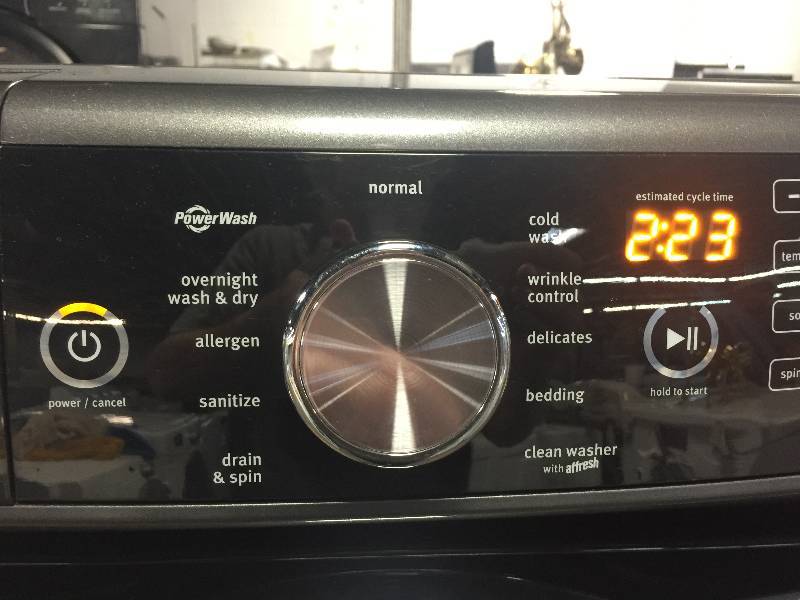 lot 101 image: MAYTAG Maxima XL� Front Load Steam Washer with the PowerWash� cycle