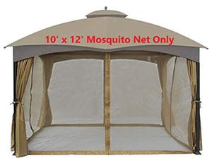 lot 39503 image: APEX GARDEN Universal 10 x 12 Gazebo Replacement Mosquito Netting (Mosquito Net Only)