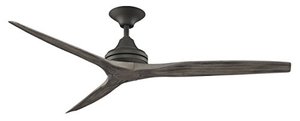 lot 39506 image: Fanimation MA6721GR-220 MA6721-220 Spitfire-60 220V Ceiling Fan (Motor Only), 60L 60W 12 H, Matte Greige Finish