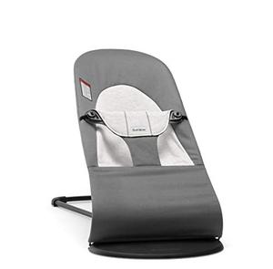 lot 39515 image: BabyBj�rn Bouncer Balance Soft, CottonJersey, Dark GrayGray (005084US)