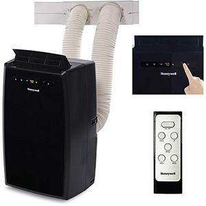 lot 39544 image: Honeywell, MN12CEDBB 12,000 BTU Air Portable Conditioner with Dual Hose, 12000, Black