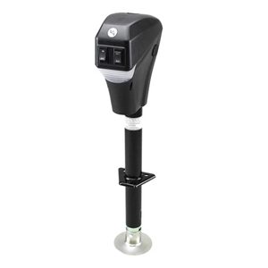 lot 39555 image: Lippert 285318 3500LB Power Tongue Jack Black