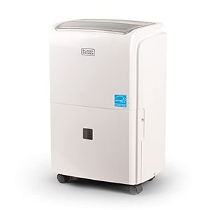 lot 39557 image: BLACKDECKER 3000 Sq. Ft. Dehumidifier for Large Spaces and Basements, Energy Star Certified, BDT30WTB