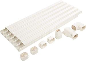 lot 39589 image: Senville SENLC-6M 20 Ft. Decorative Line Set Cover Kit for Mini Split Air Conditioners 3