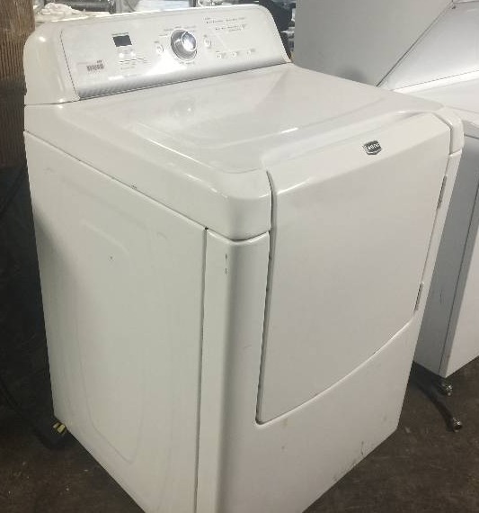 lot 8397 image: Maytag Bravos Series MEDB400VQ 29 Inch Electric Dryer with 7.3 cu. ft. SuperSize Capacity, 7 Drying Cycles, 5 Temperature Settings