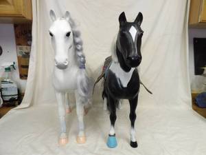 lot 1596 image: Two Big Horses