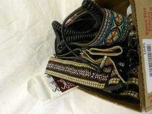 lot 1645 image: Gruitar Straps, Cord, Pickup, Ted Nugent DVD