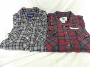 lot 1676 image: 5-Mens Western Snap Shirts-LT, KU-L