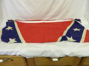 lot 1695 image: Confederate Flage 33 12 x 59