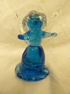 lot 1700 image: Blown Glass Angel
