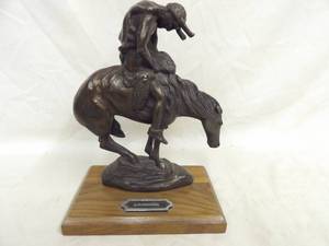 lot 1713 image: J.E. Fraser End of the Trail