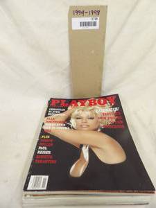 lot 1718 image: Playboy 1994-1998