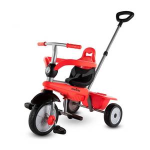 lot 6051 image: smarTrike Breeze, 3-in-1 Toddler Tricycle 15M - Red