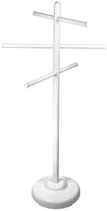 lot 6052 image: Swimline 89032 Poolside Towel Rack, One Size, Multi