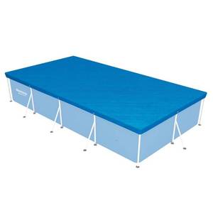 lot 6060 image: Bestway - Rectangular Above Ground Pool Cover-Blue