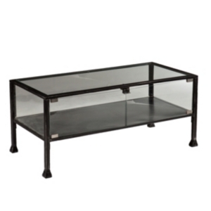 lot 6065 image: Terrarium Display Cocktail Table