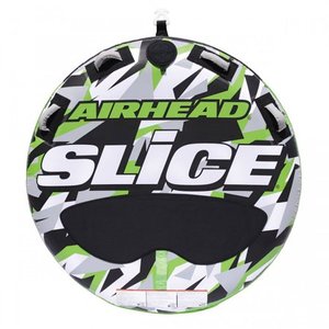 lot 6091 image: Airhead Slice Inflatable Double Rider Towable Lake Tube Water Raft