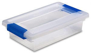lot 6094 image: Sterilite Corp 19618606 Box Clip Small - Clear